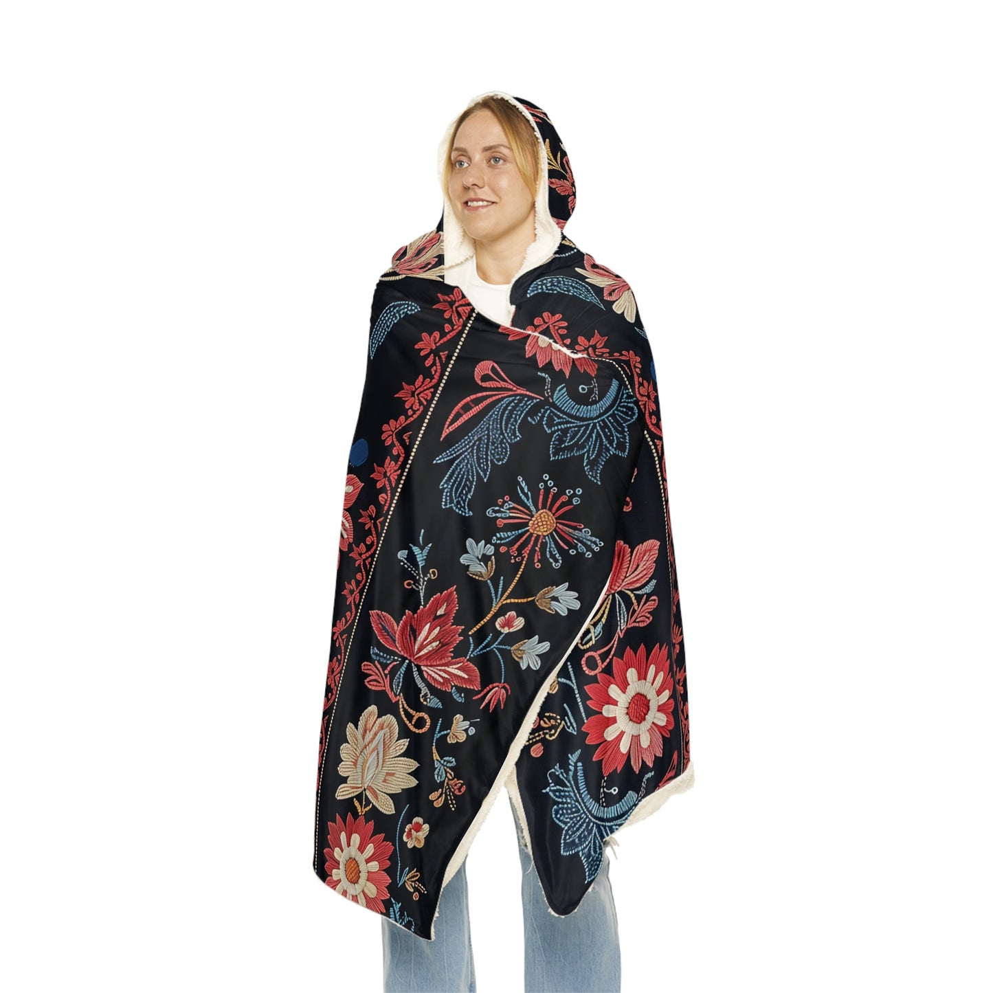Carpathian Floral - Blanket Hoodie