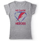 David Bowie - Heroes - Women's T-Shirt Gray 2