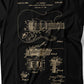 Guitar Patent - Men's T-Shirt Detail