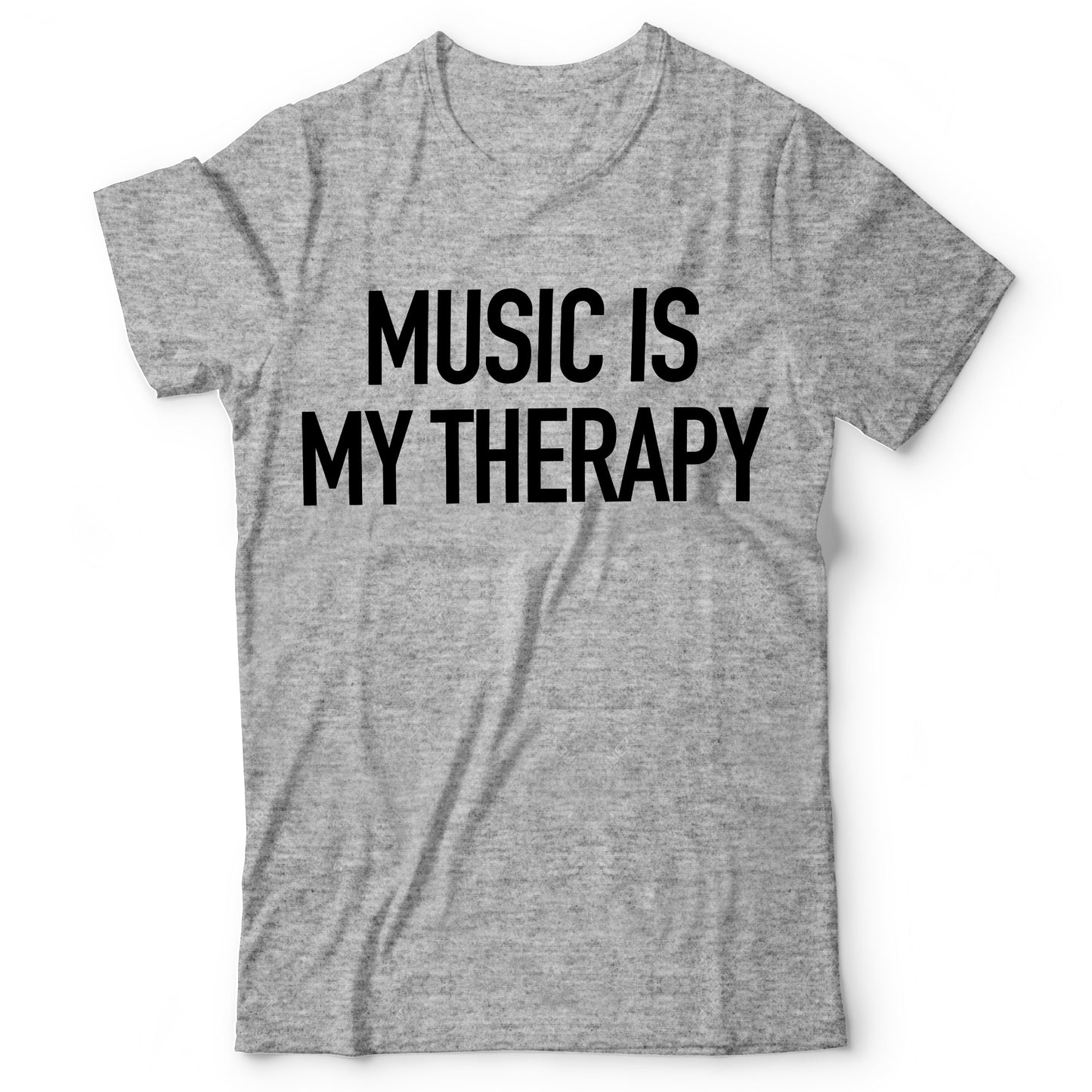 Music is My Therapy - T-shirt