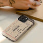 Concert Ticket - Phone Case