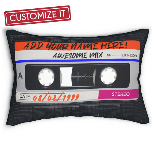 Custom Casette - Throw Pillow