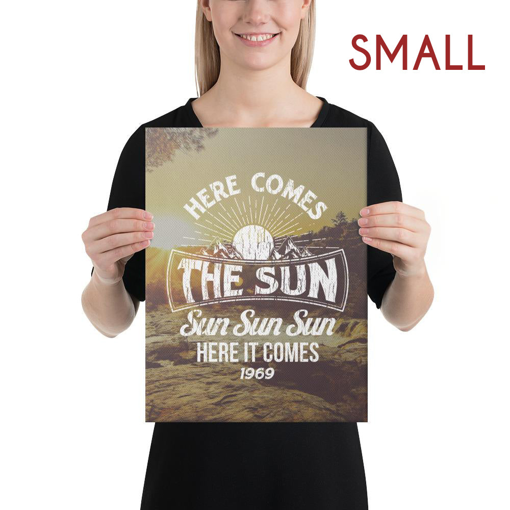 The Beatles - Here Comes The Sun - Small Canvas 2