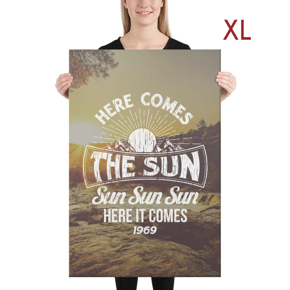 The Beatles - Here Comes The Sun - Extra Large Canvas 2