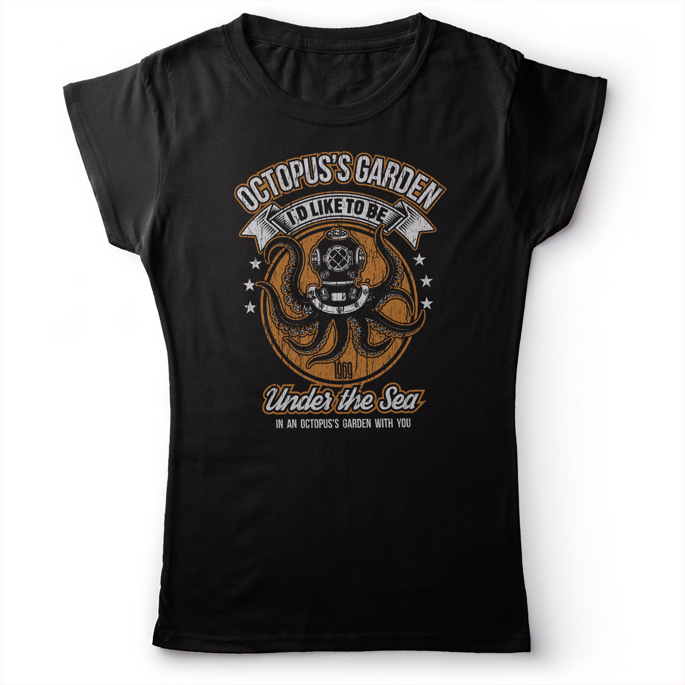 The Beatles - Octopus's Garden - Men's T-Shirt Black 2