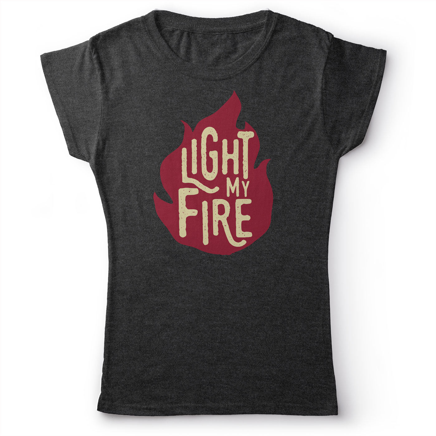 The Doors - Light My Fire - Women's T-Shirt Dark Gray 2
