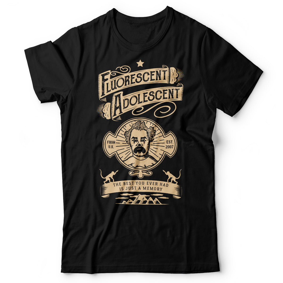 Arctic Monkeys - Fluorescent Adolescent - Men's T-Shirt Black
