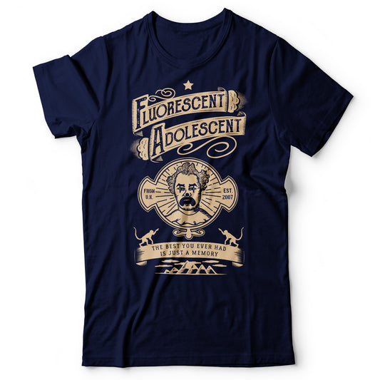 Arctic Monkeys - Fluorescent Adolescent - Men's T-Shirt Navy Blue