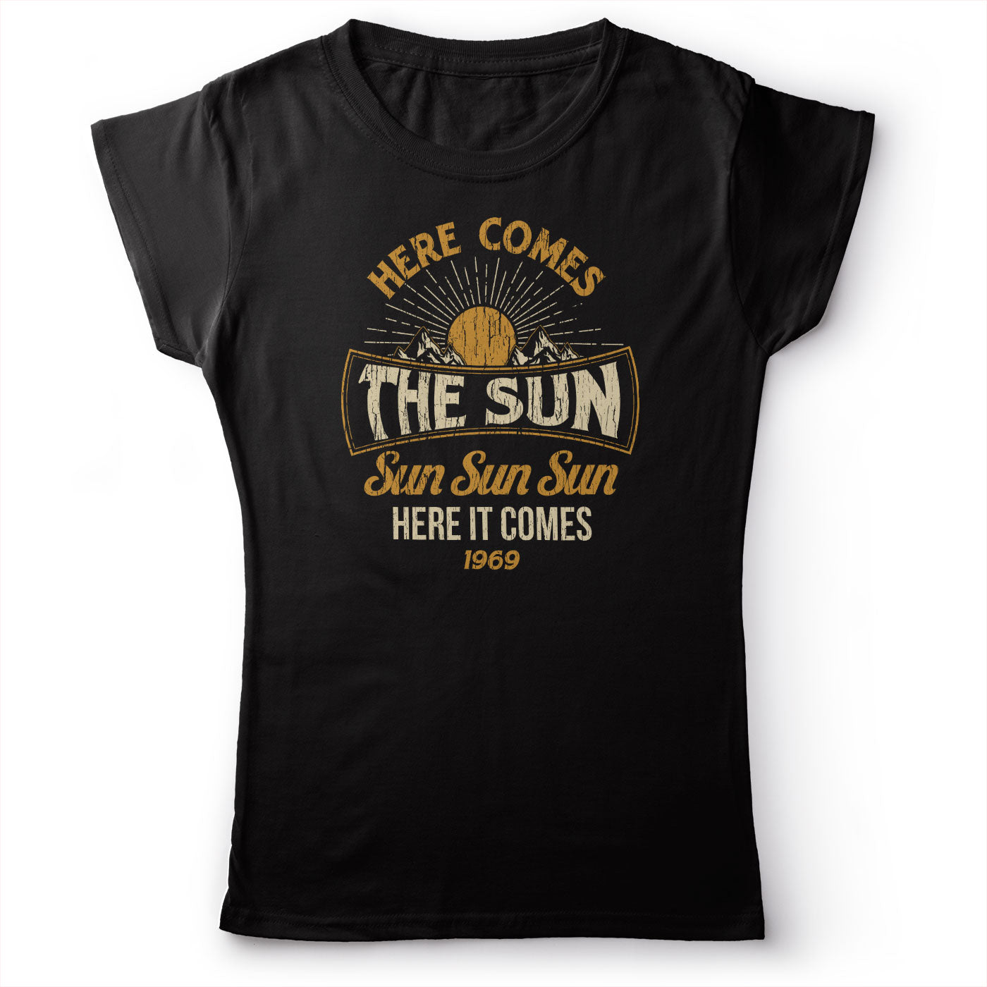 The Beatles - Here Comes The Sun - Women's T-Shirt Black 2