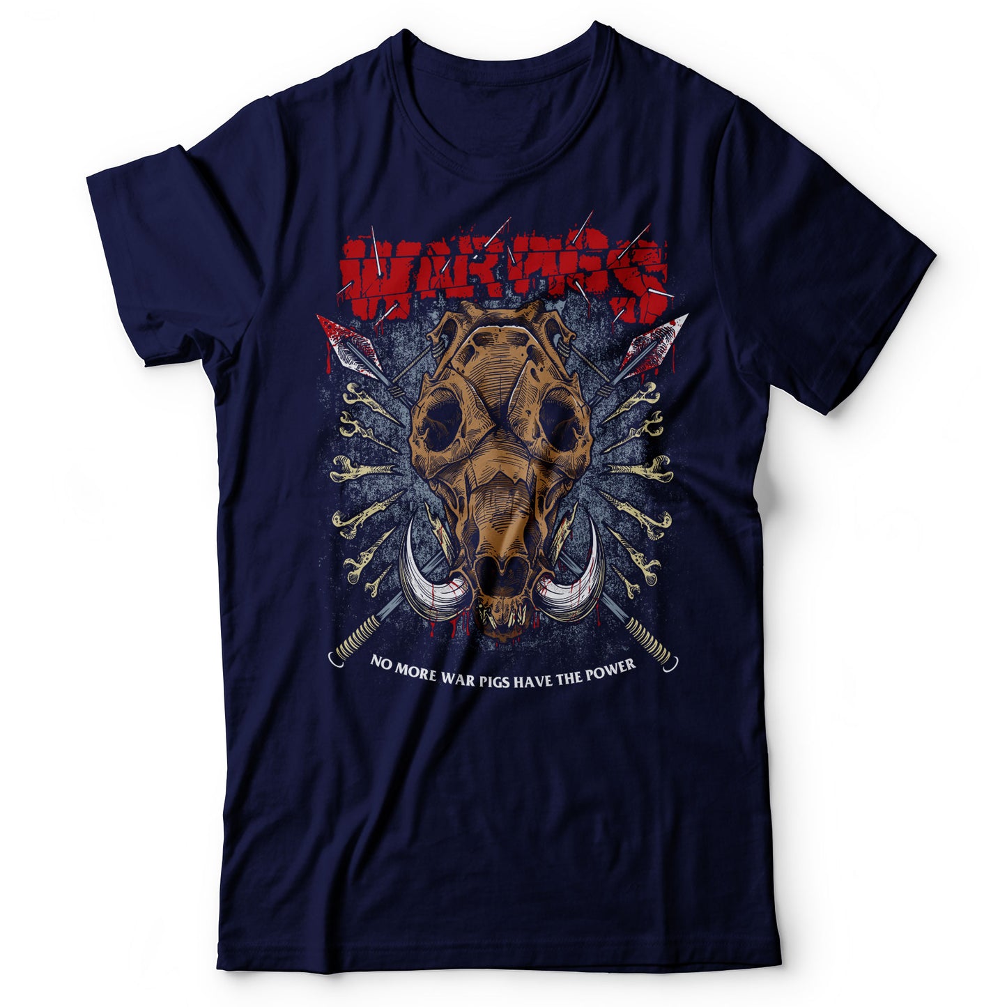 Black Sabbath - War Pigs - Men's T-shirt Navy Blue