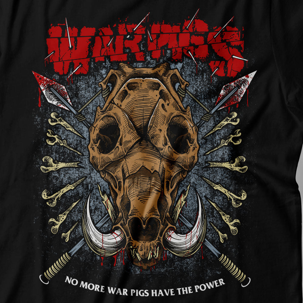 Black Sabbath - War Pigs - Men's T-shirt Detail