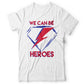 David Bowie - Heroes - Men's T-Shirt White