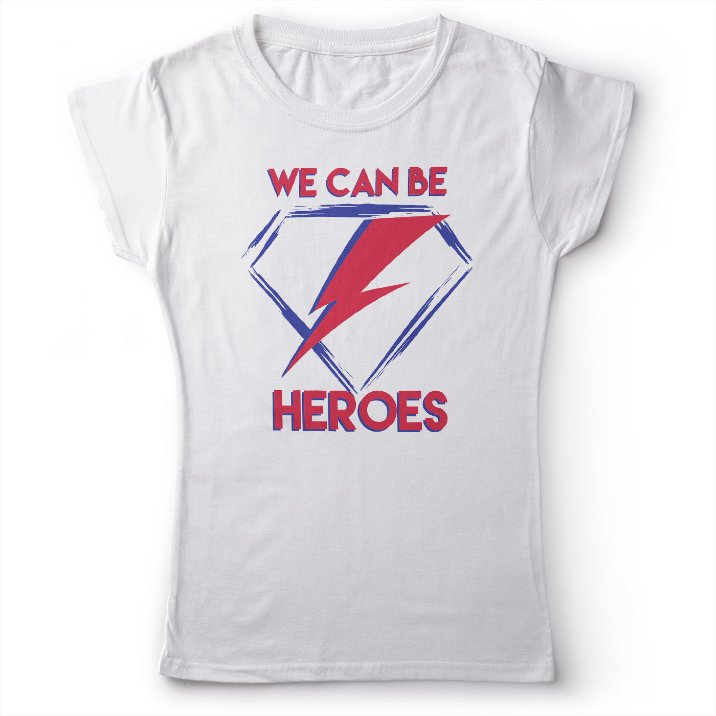 David Bowie - Heroes - Women's T-Shirt White 2