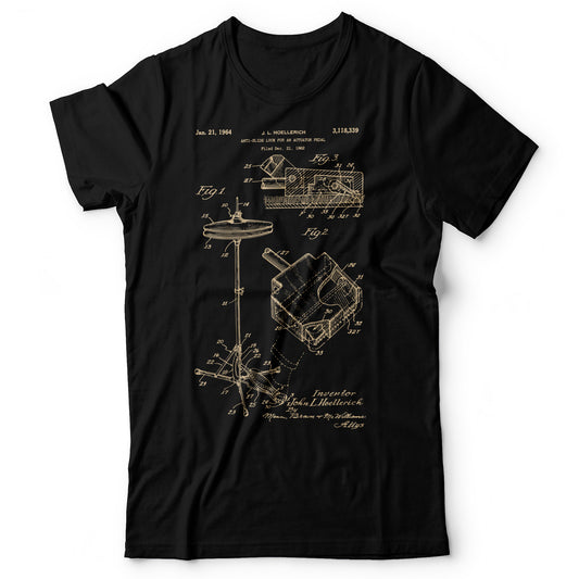 Drums Patent (Hi-Hats) - Men's T-Shirt