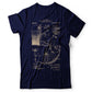 Drums Patent - Men's T-Shirt Navy Blue