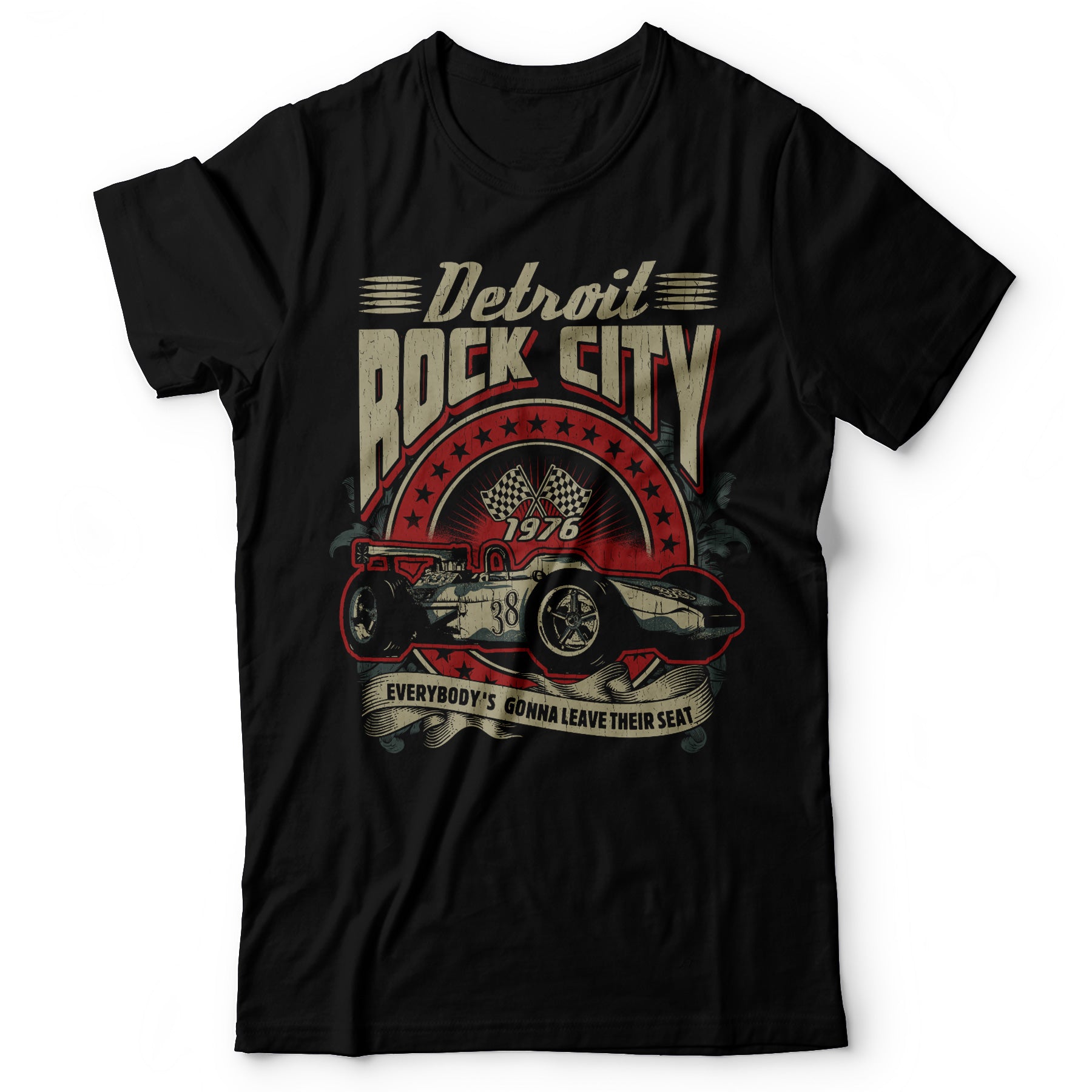 KISS - Detroit Rock City - Men's T-shirt Black