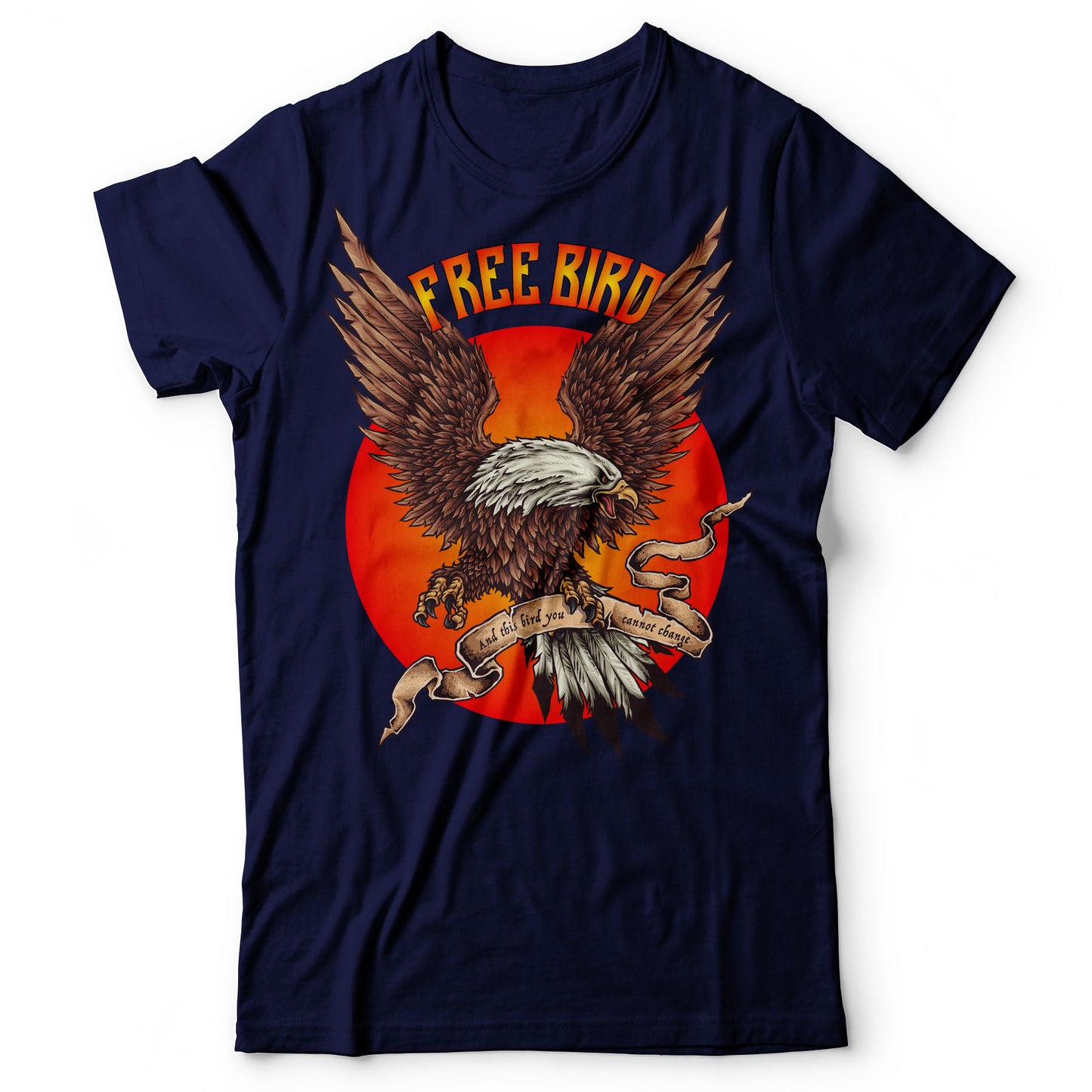 Lynyrd Skynyrd t-shirt Free Bird blue
