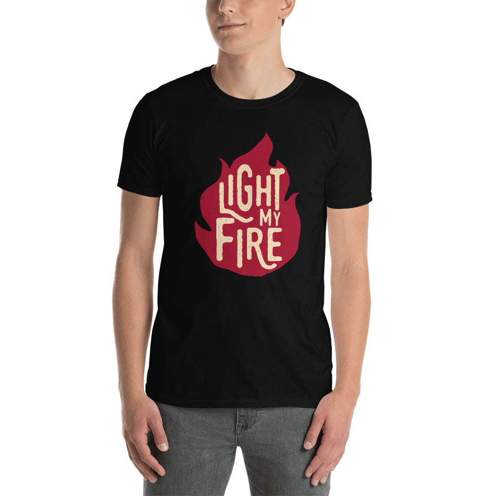 The Doors - Light My Fire - Men's T-Shirt Black 2