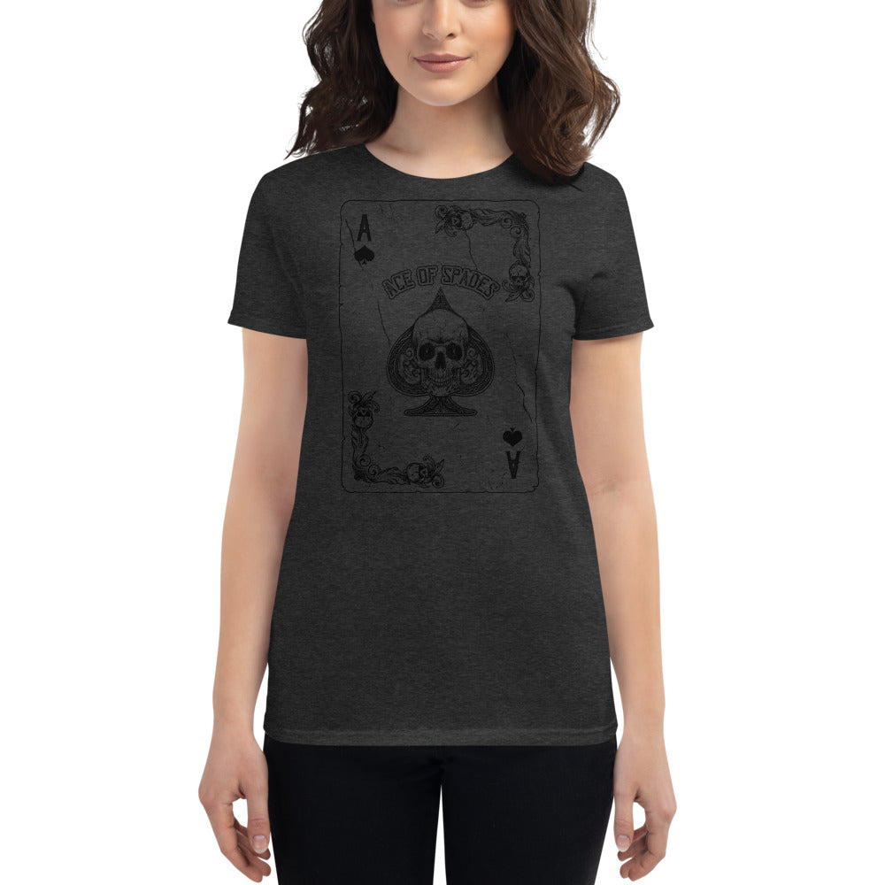 Motörhead - Ace of Spades - Women's T-shirt Dark Gray 