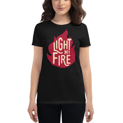 The Doors - Light My Fire - Women's T-Shirt Black