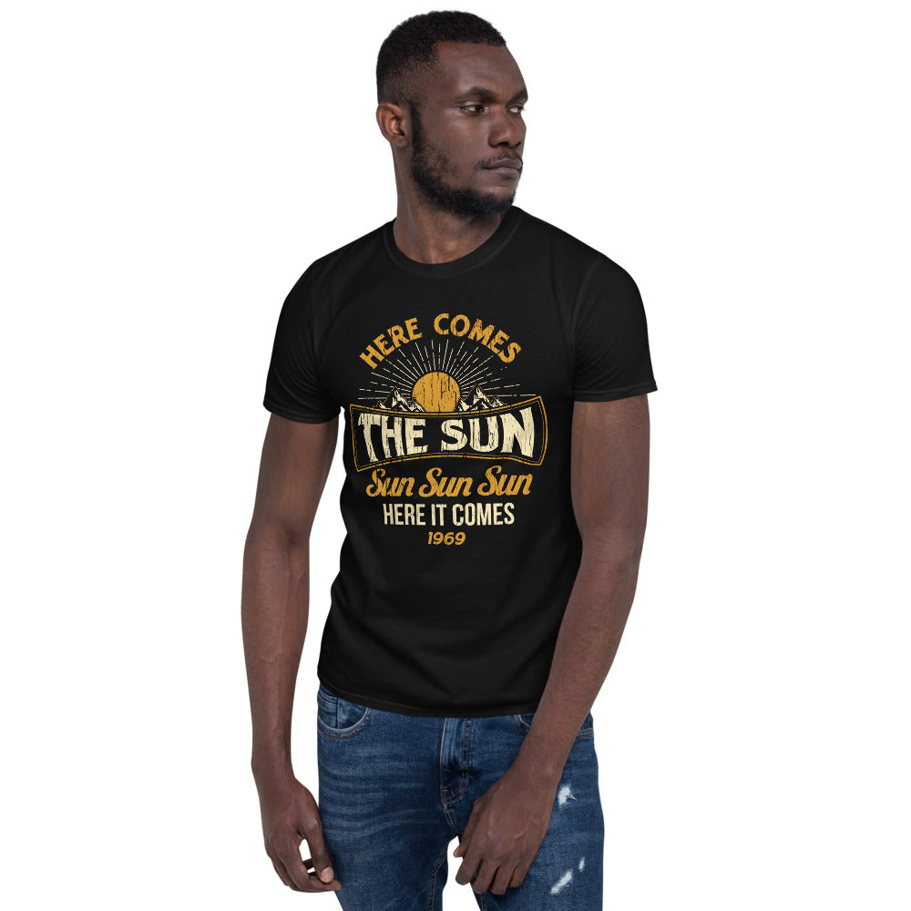The Beatles - Here Comes The Sun - Men's T-Shirt Black 2