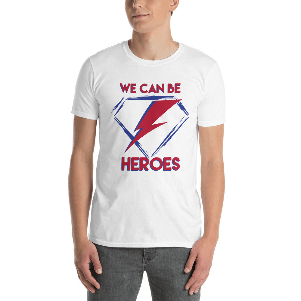 David Bowie - Heroes - Men's T-Shirt White 2