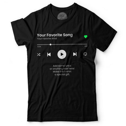 Your Favorite Song T-Shirt Music Player