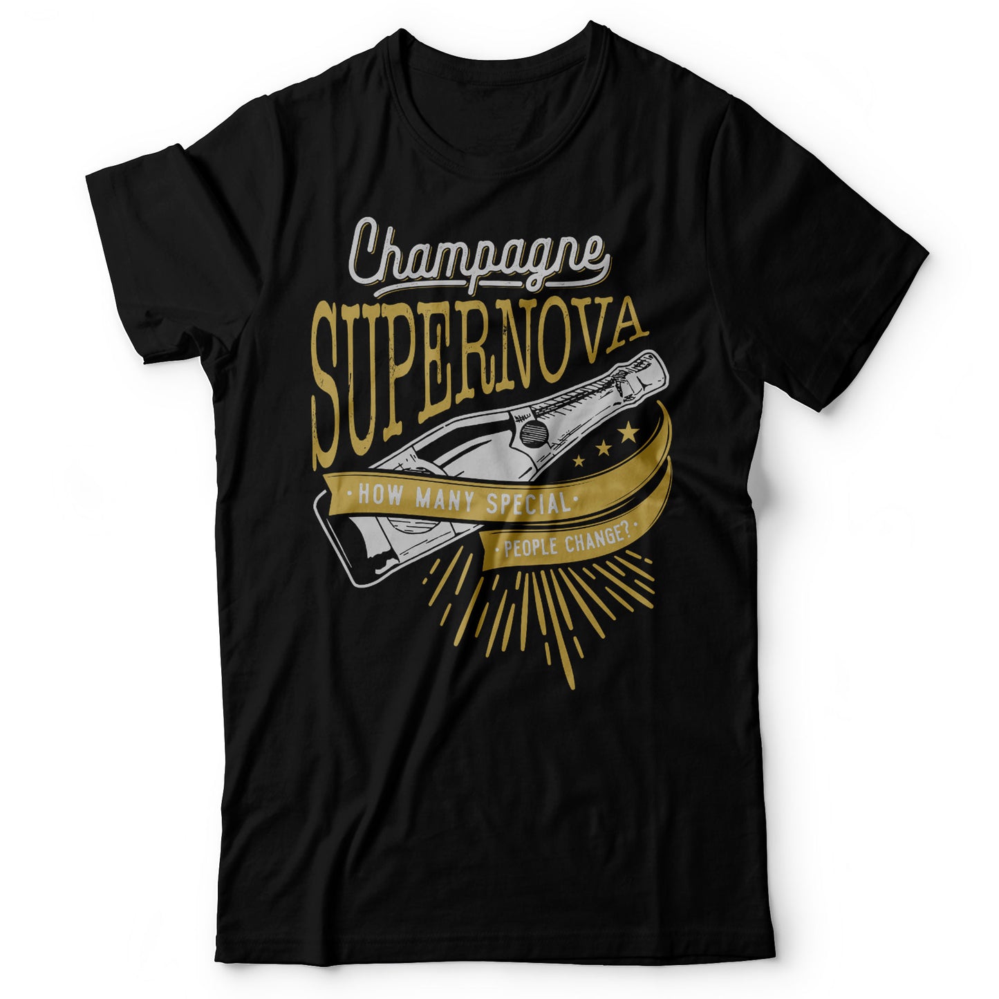 Oasis - Champagne Supernova - Men's T-shirt Black