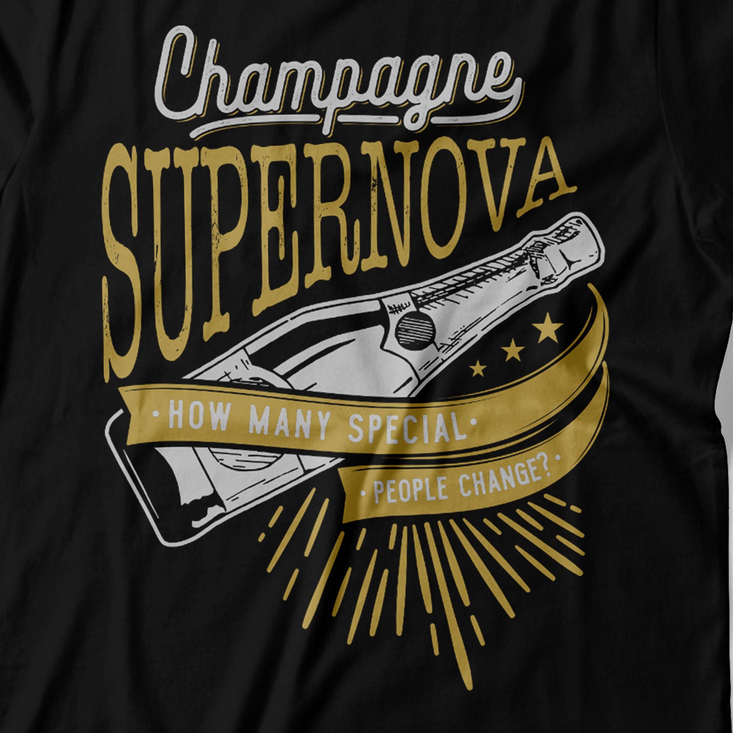 Oasis - Champagne Supernova - Women's T-shirt Detail