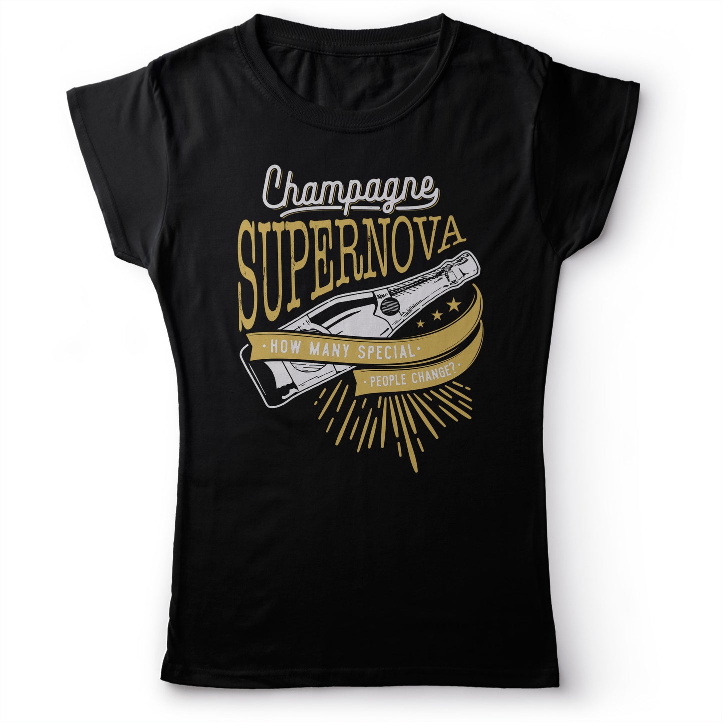 Oasis - Champagne Supernova - Women's T-shirt Black 2