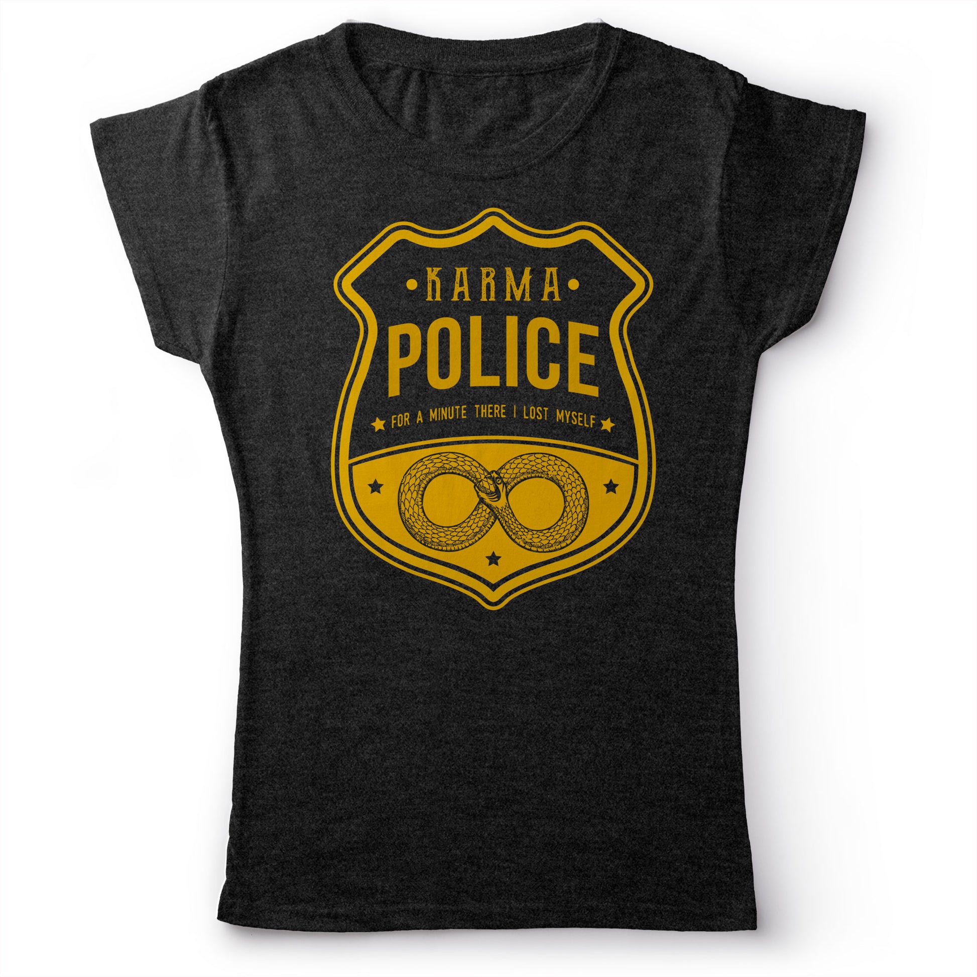 Radiohead - Karma Police - Women's T-shirt Heather Dark Grey 2