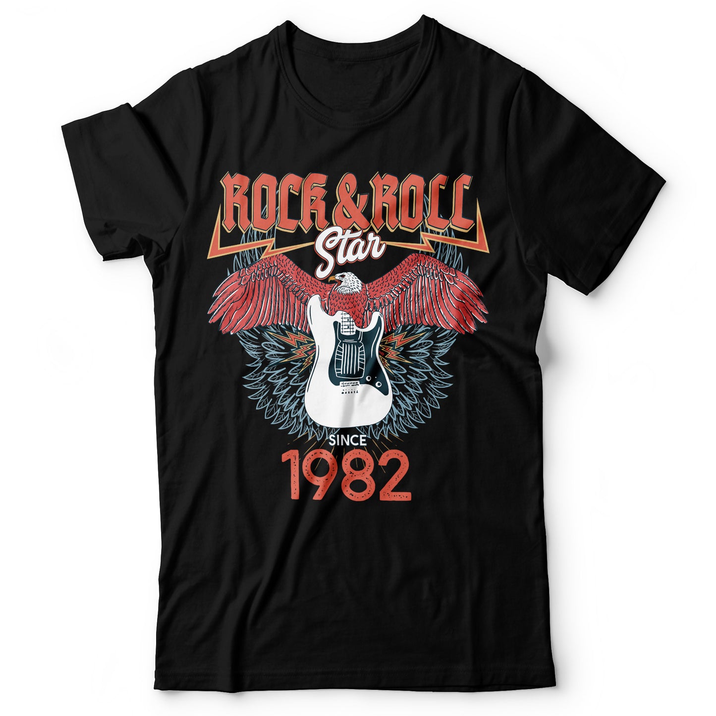 Rock & Roll Star Since + Custom Year - T-shirt – Mala Rock