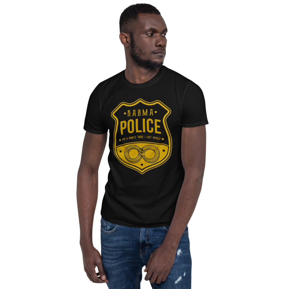 Radiohead - Karma Police - Men's T-shirt Black 2
