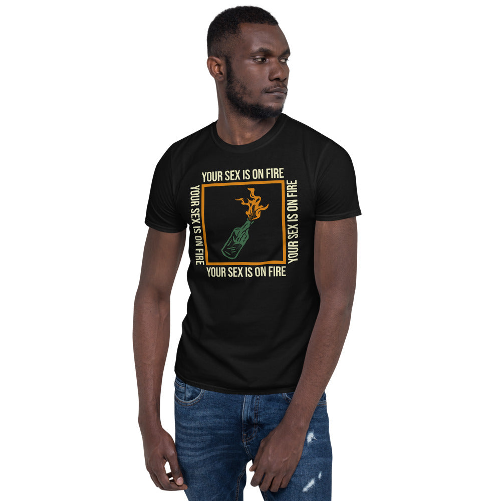 Kings of Leon - Sex On Fire - Men's T-shirt Black 2