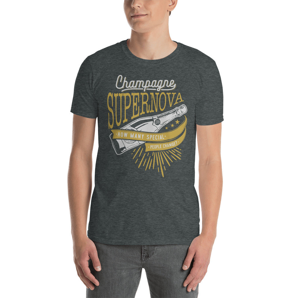 Oasis - Champagne Supernova - Men's T-shirt Dark Heather 2