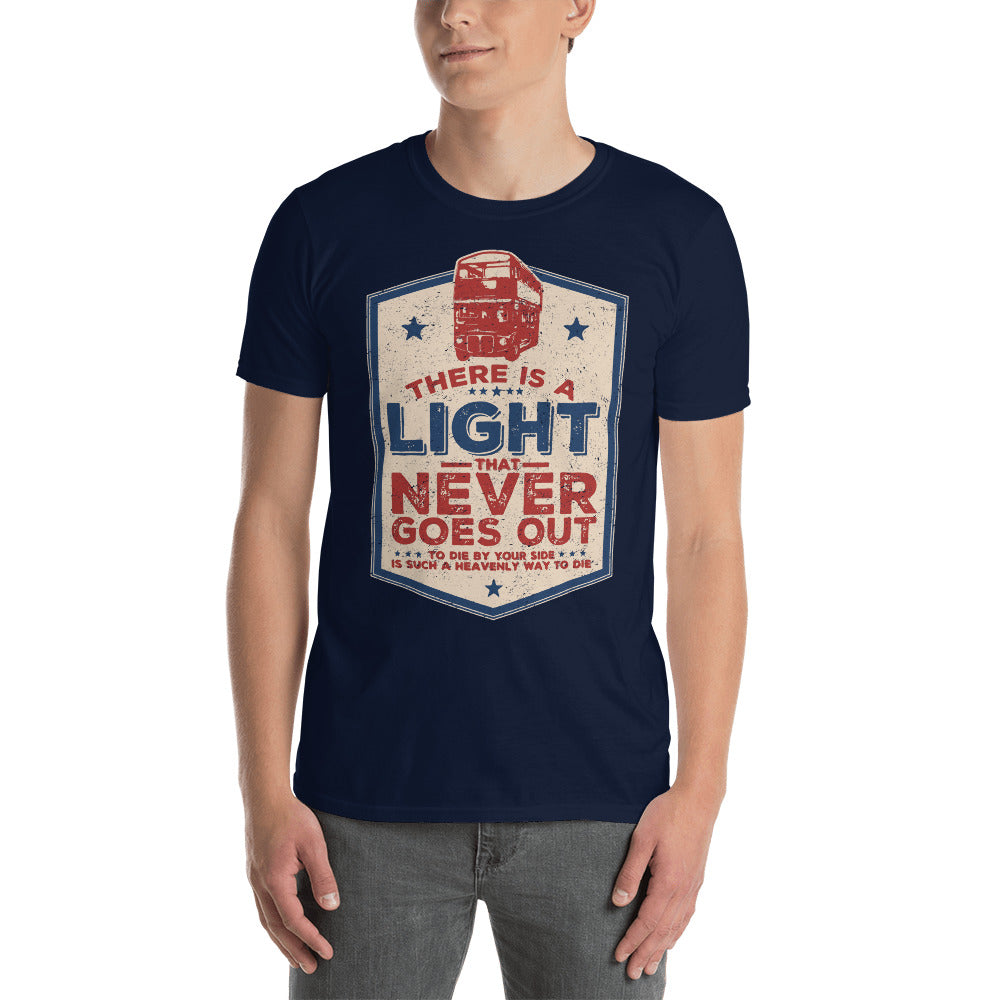 The Smiths - There Is A Light That Never Goes Out - Men's T-shirt Navy Blue 2