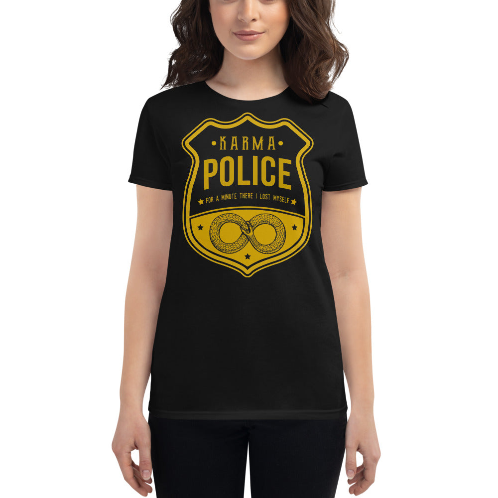 Radiohead - Karma Police - Women's T-shirt Black 
