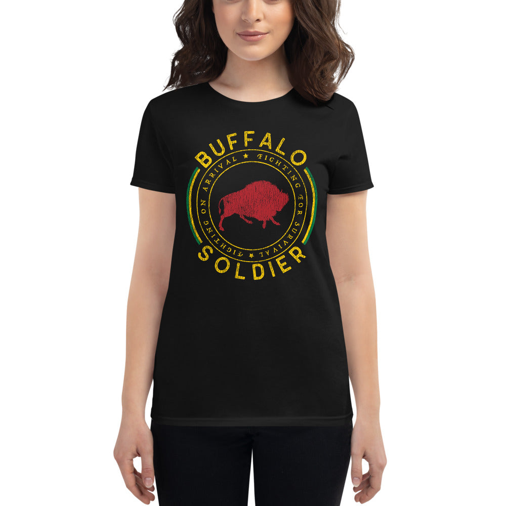 Buffalo Soldier - Women's T-Shirt