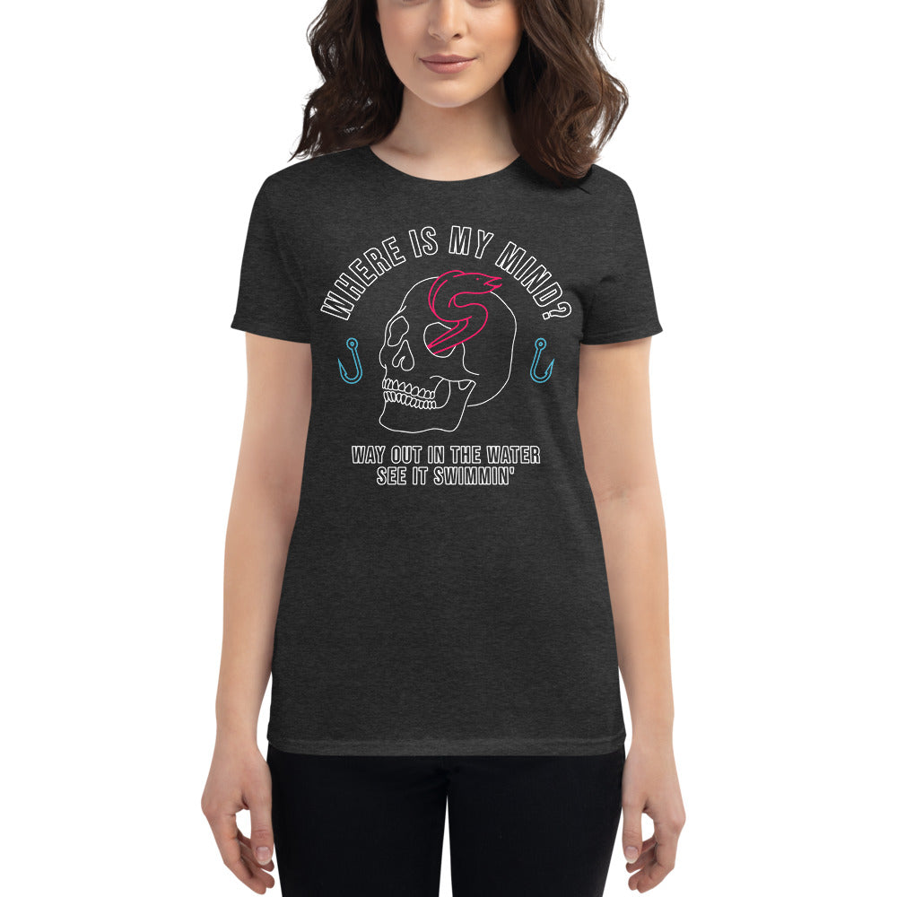 Pixies - Where Is My Mind? - Women's T-shirt Heather Dark Grey
