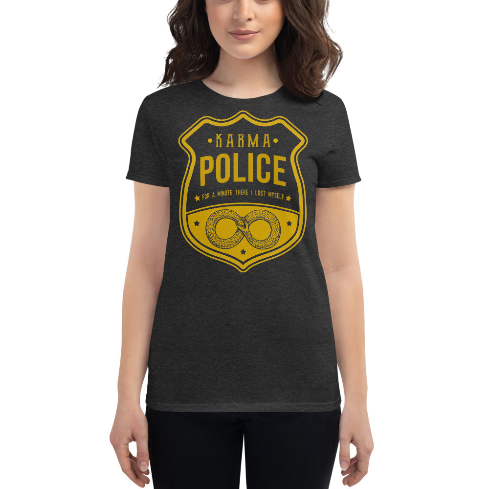 Radiohead - Karma Police - Women's T-shirt Heather Dark Grey