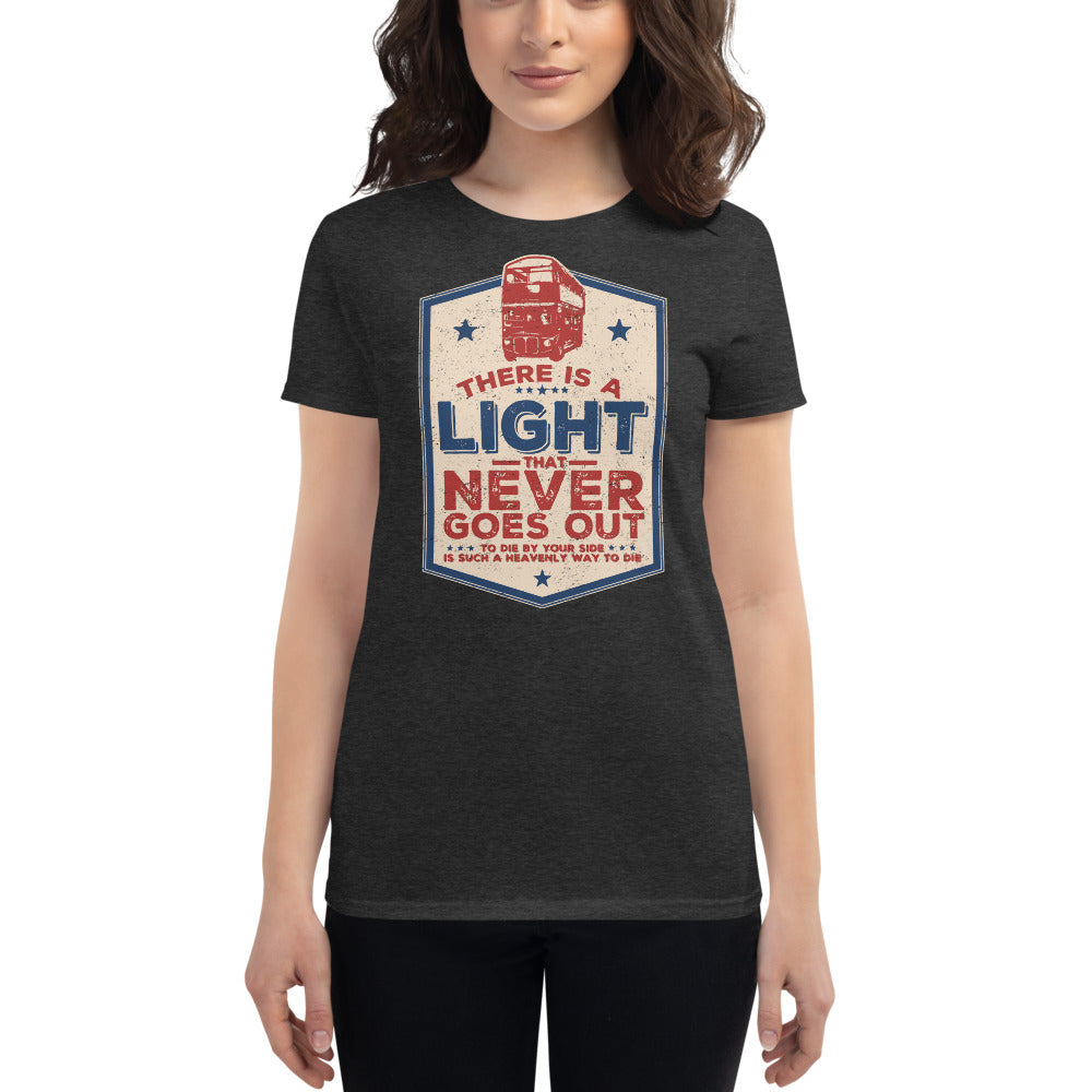 The Smiths - There Is A Light That Never Goes Out - Women's T-shirt Heather Dark Grey